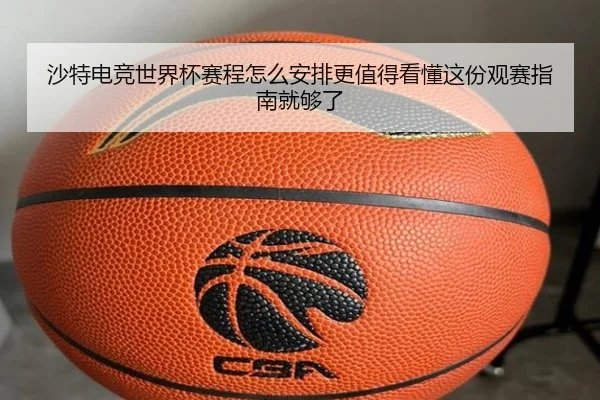 沙特电竞世界杯赛程怎么安排更值得看懂这份观赛指南就够了